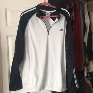 Adidas half zip up